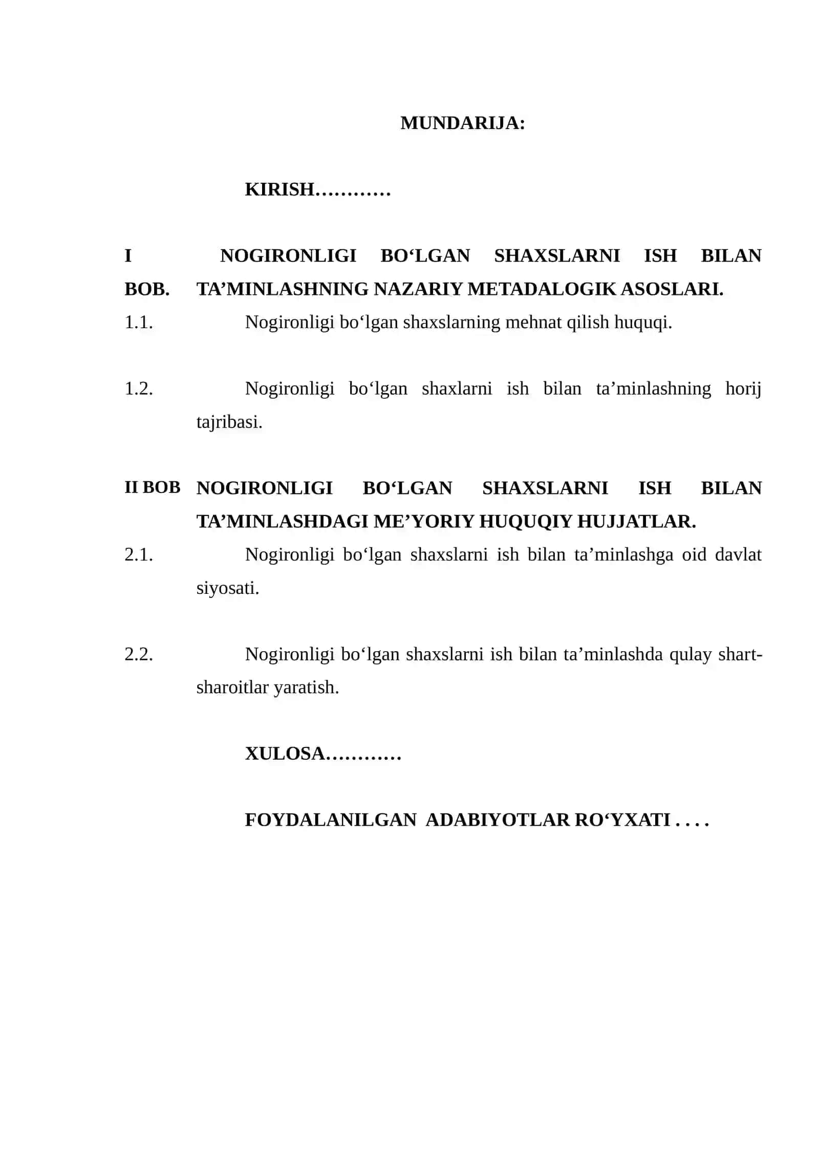 NOGIRONLIGI BO‘LGAN SHAXSLARNI ISH BILAN TA’MINLASHDA EKSKLYUZIV YONDASHUV 2