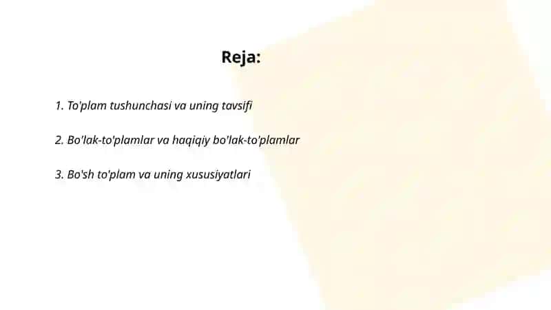 Toplamlarni sinfga ajratish 2