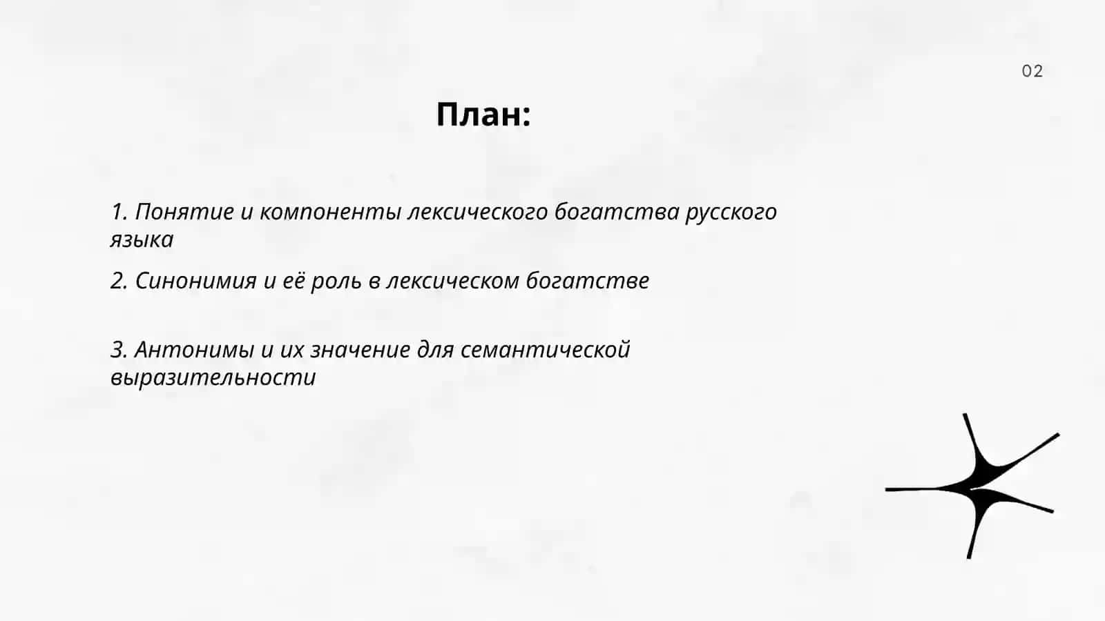 Лексическое богатство русского языка 2