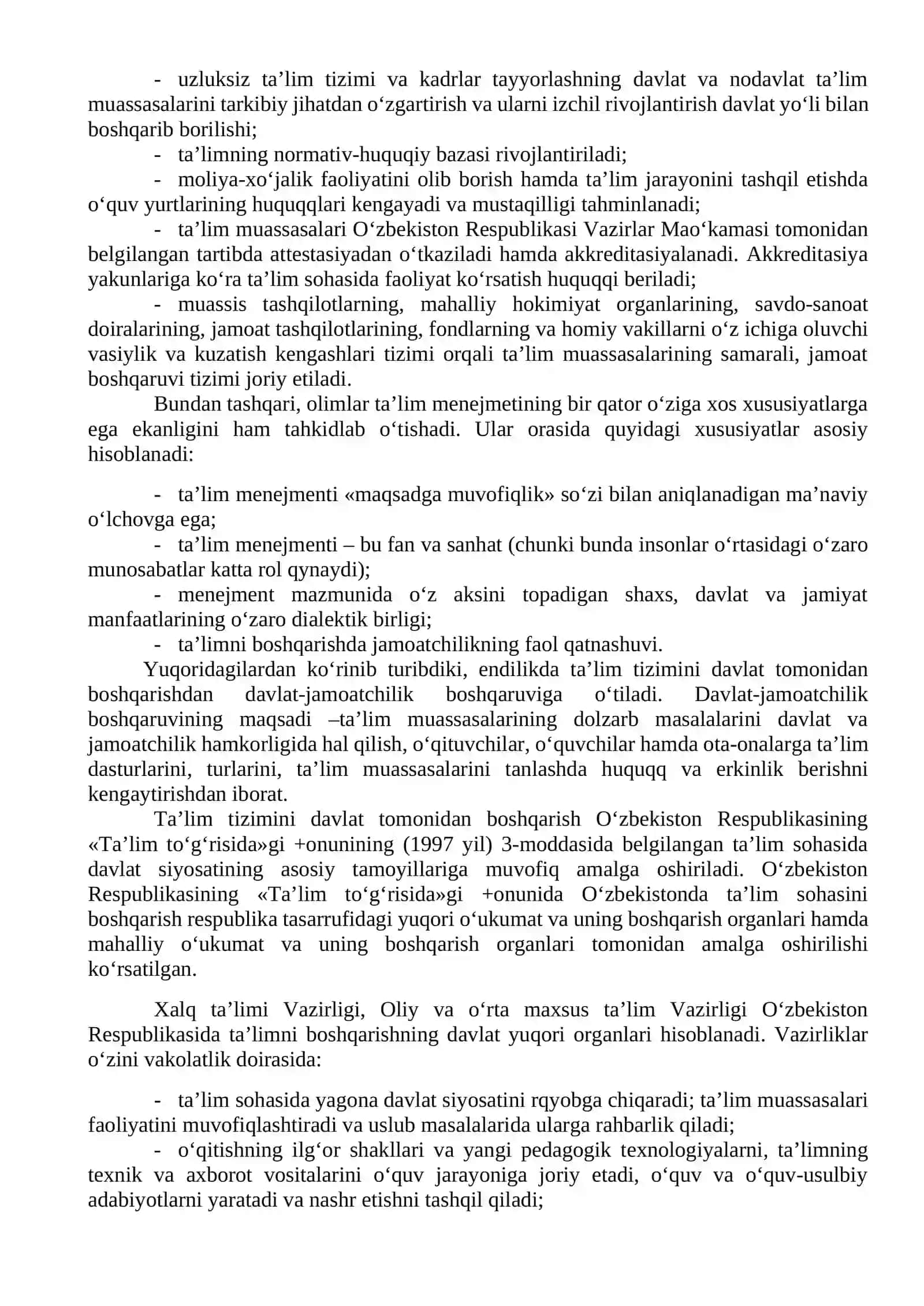 Ta’lim muassasasini boshqarishning pedagogik-psixologik asoslari 2