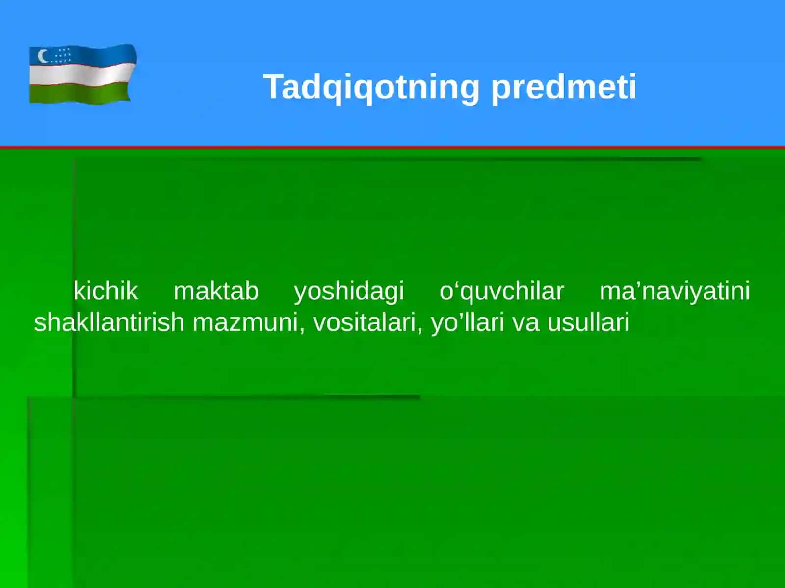 Boshlangich sinf o’quvchilari ma’naviyatini shakllantirishda xalq og’zaki ijodidan foydalanish 2