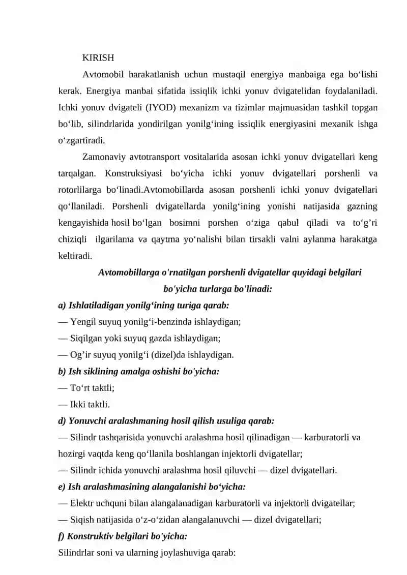 ZAMONAVIY AVTOMOBILLARNING 2-TAKTLI DVIGATELLARI 2