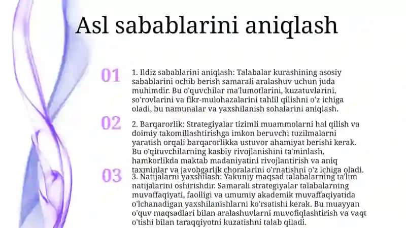 Sust O‘Zlashtiruvchi O‘Quvchilarning O'Zlashtirish Ko'Rsatkichlarini Yaxshilash 2