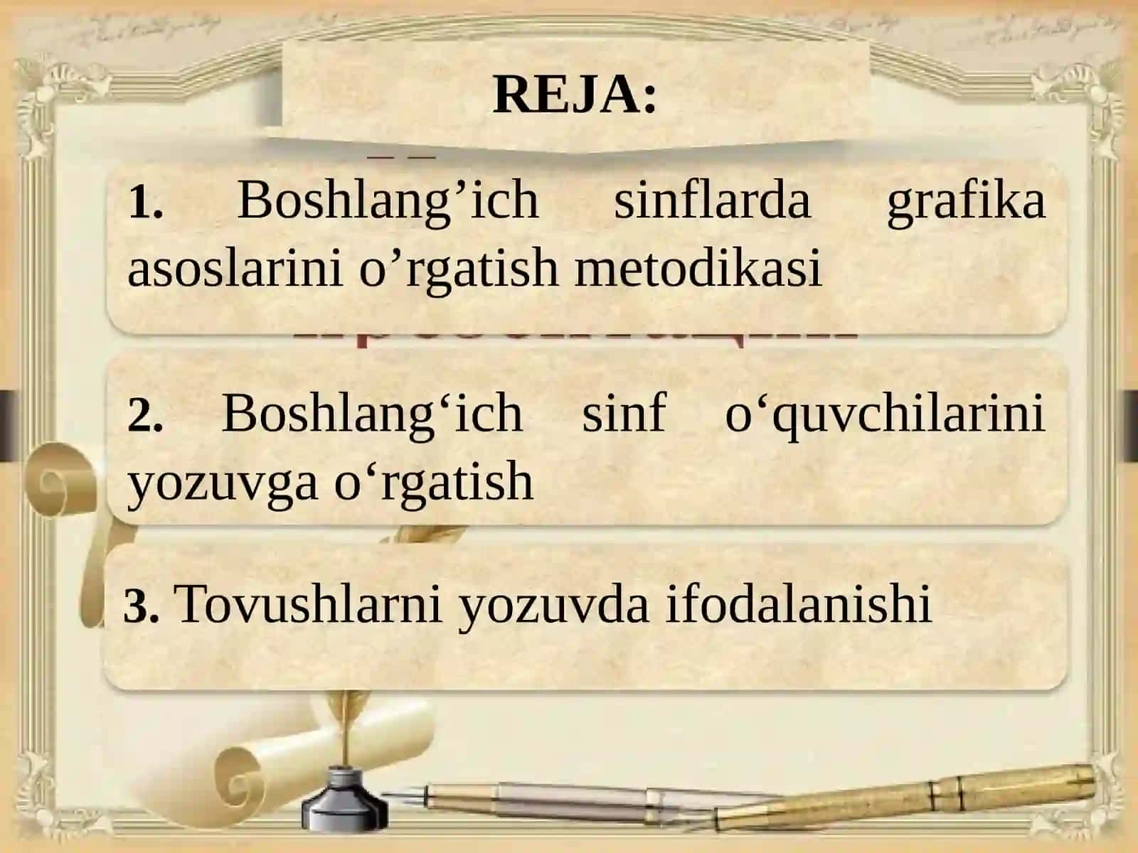 Grafika asoslarini o‘rgatish metodikasi 2