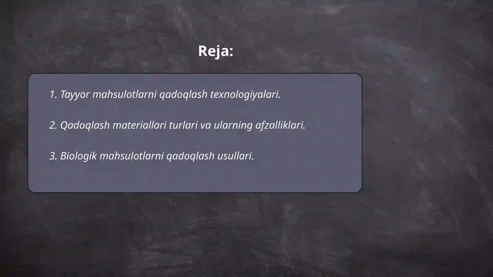 Tayyor mahsulotlarni qadoqlash saqlash va foydalanish usullari 2