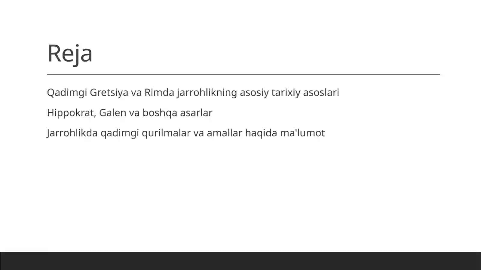 Qadimgi Gretsiya va Rimda jarrohlik usullari 2