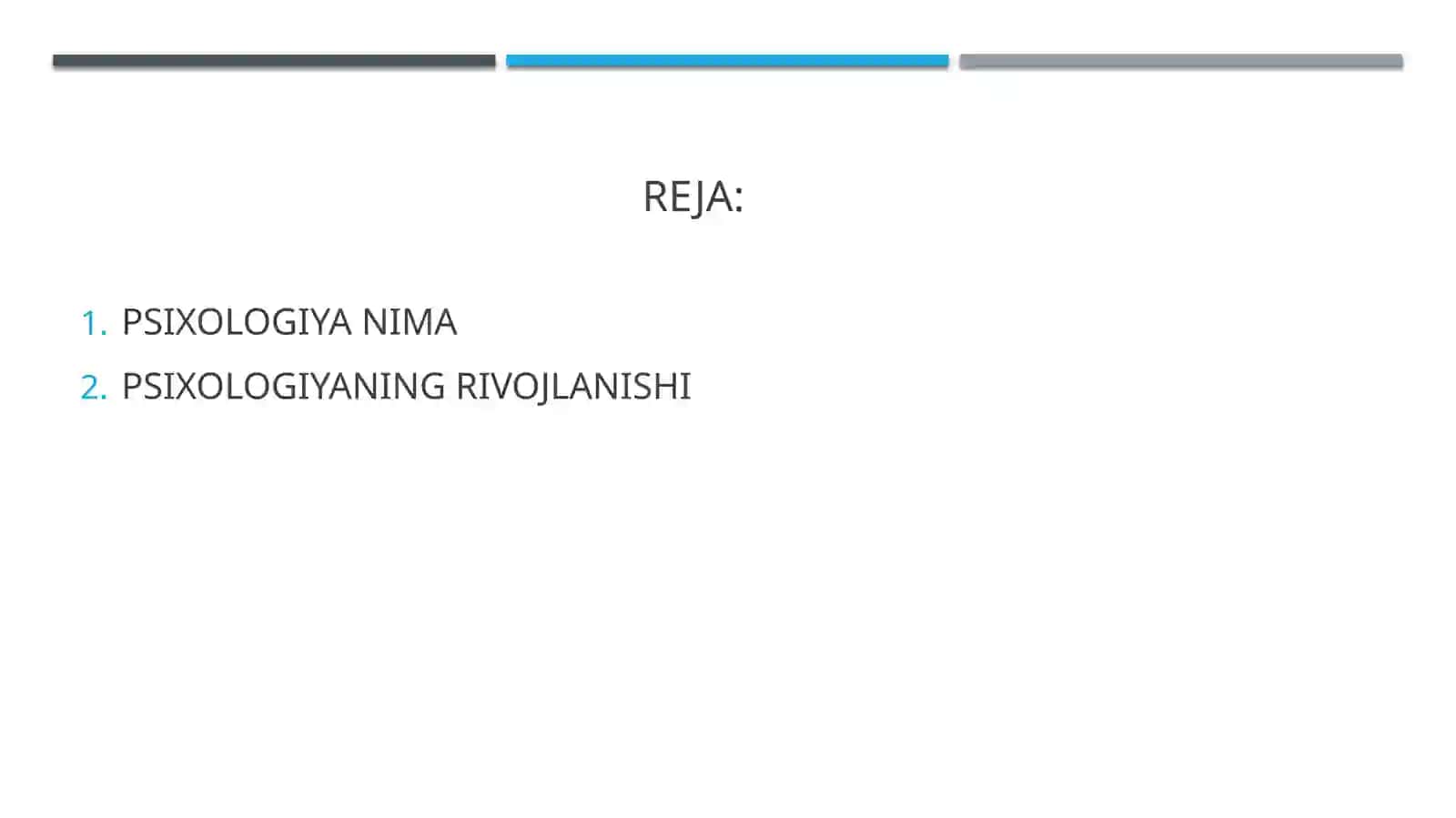 PSIXOLOGIYANING FANLAR TIZIMIDAGI O’RNI 2