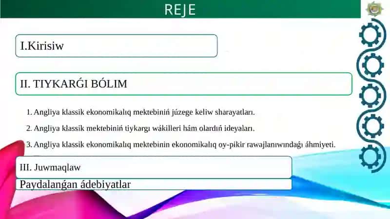 XVIII-XIX ásirlerde Angliyada sanaat revolyuciyasınıń rawajlanıwı 2
