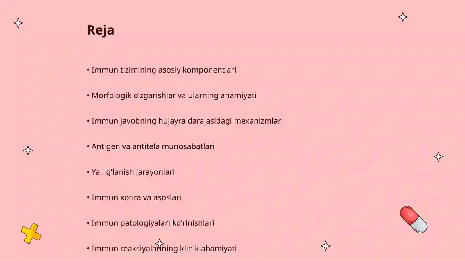 Immun himoya reaksiyaklarining morfologik asoslari 2