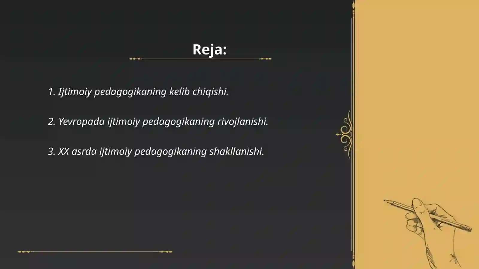 Xorijda va Oʻzbekistonda ijtimoiy pedagogikaning rivojlanish tarixi 2