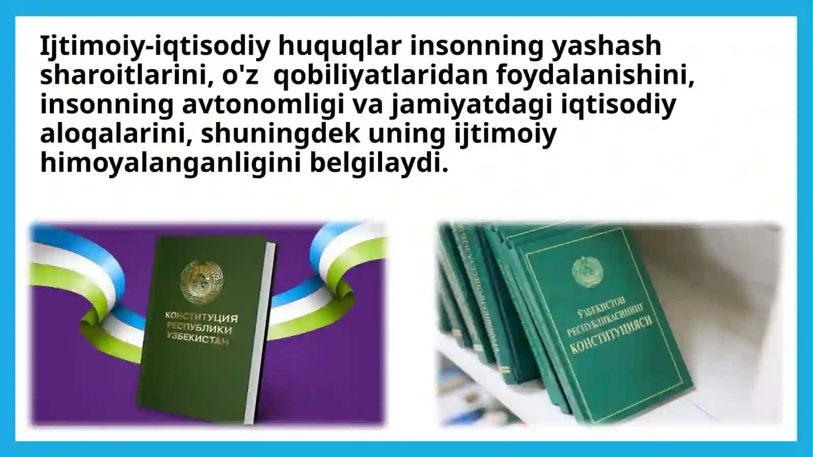 Iqtisodiy va ijtimoiy huquqlar 2