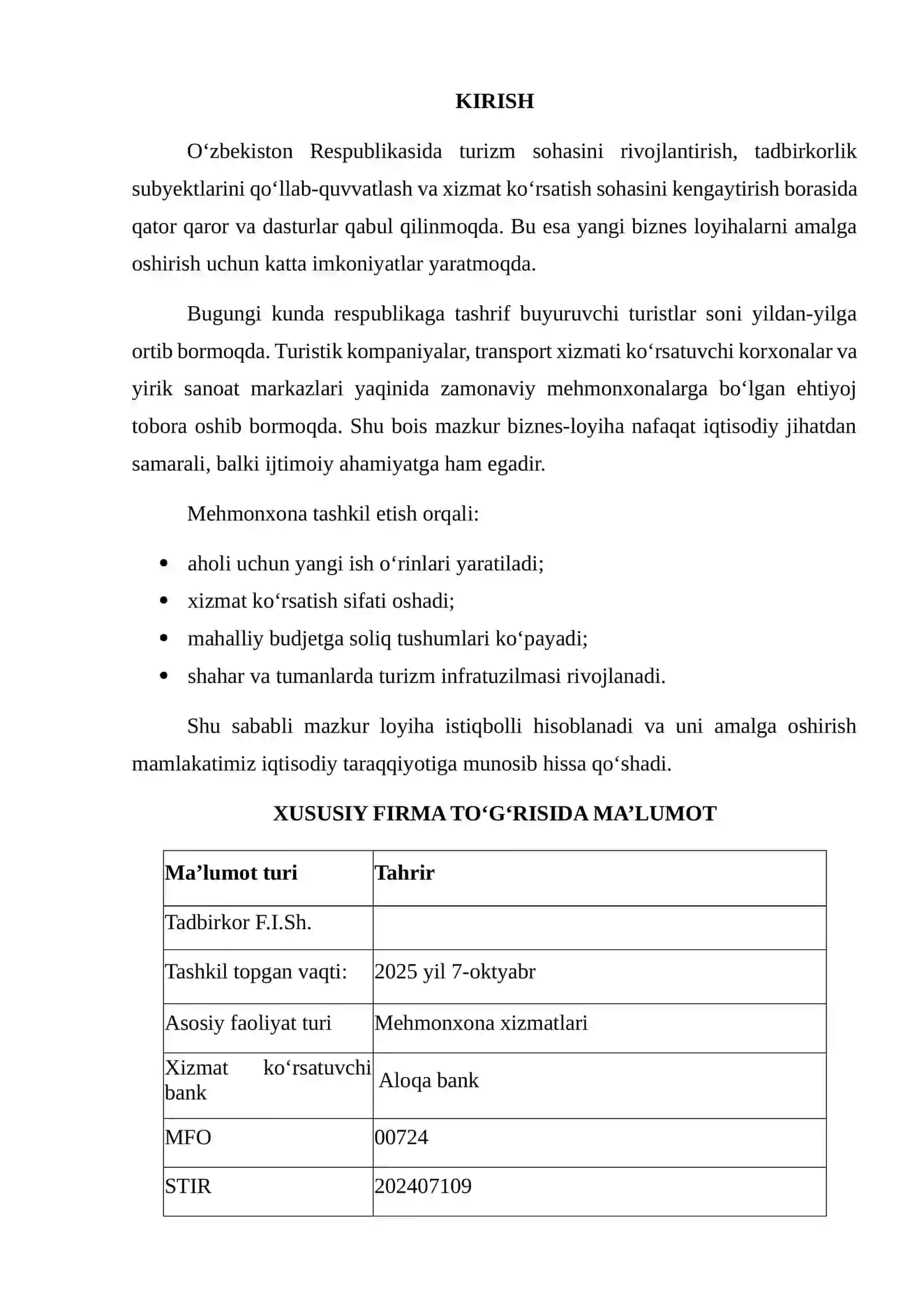 biznes reja Elyon Hotel 2