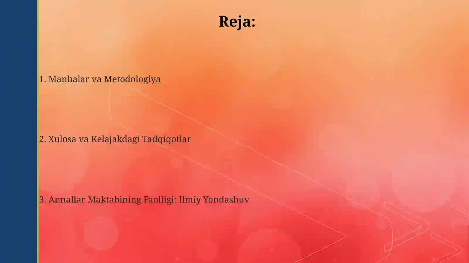 Annallarmaktabi faoliyatini ilmiyo’rganish 2