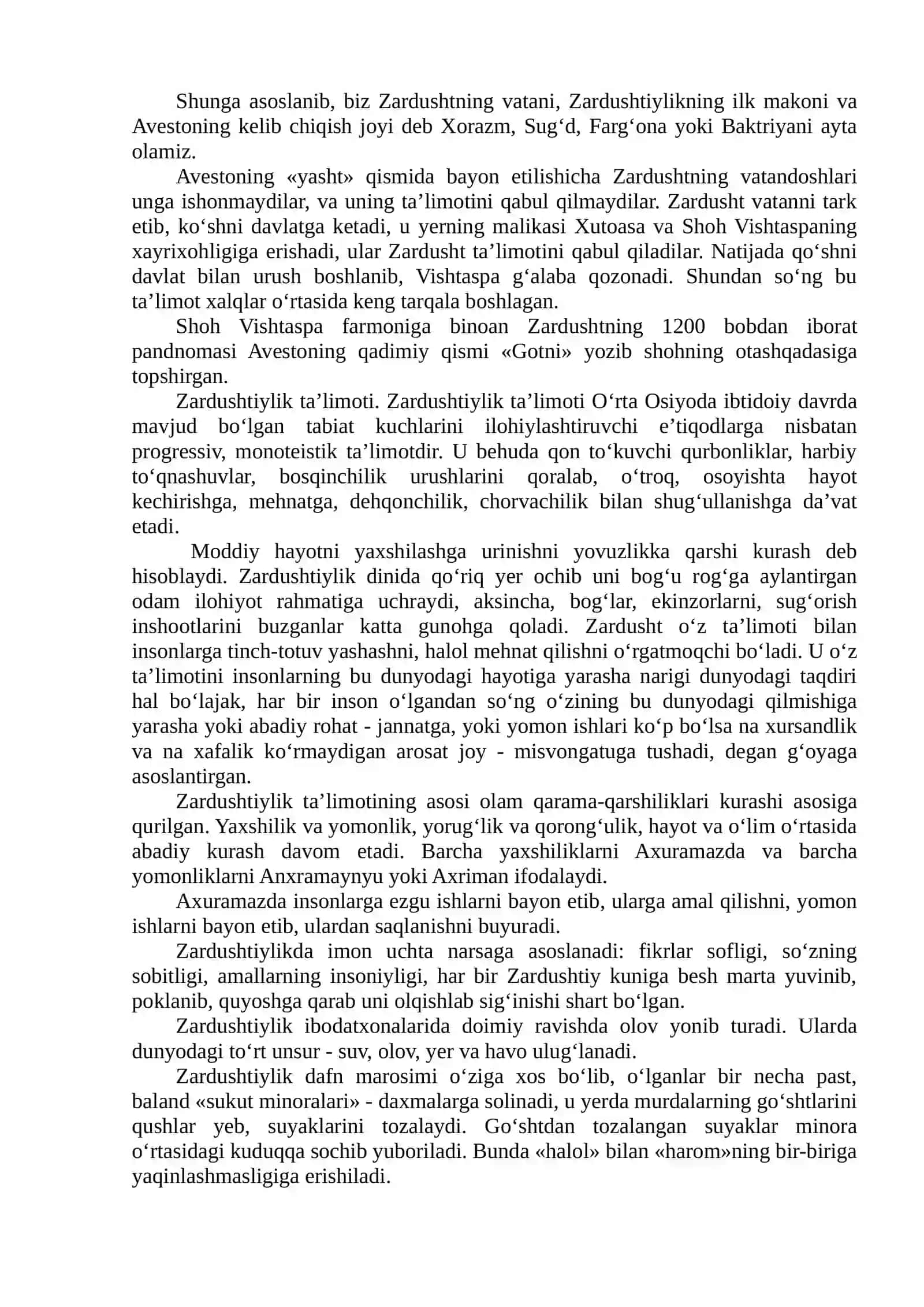 Zardushtiylik dini 2