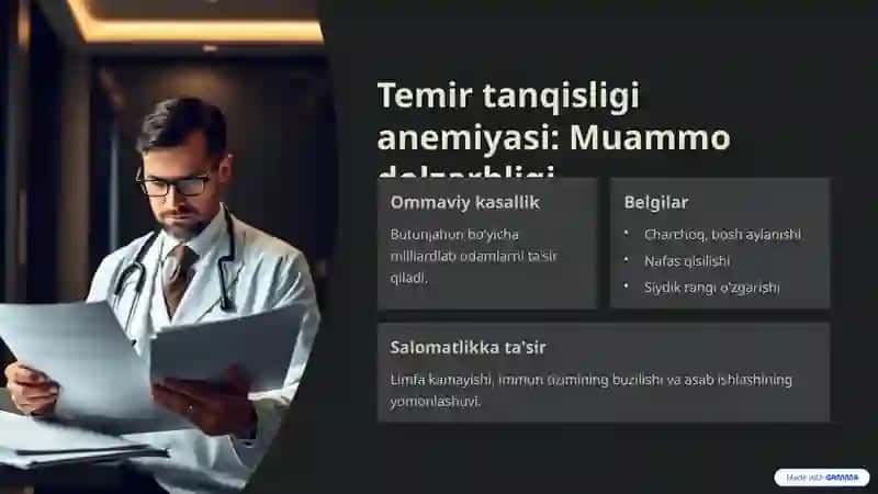 Temir saqlovchi dori vositalarining qiyosiy tahlili 2