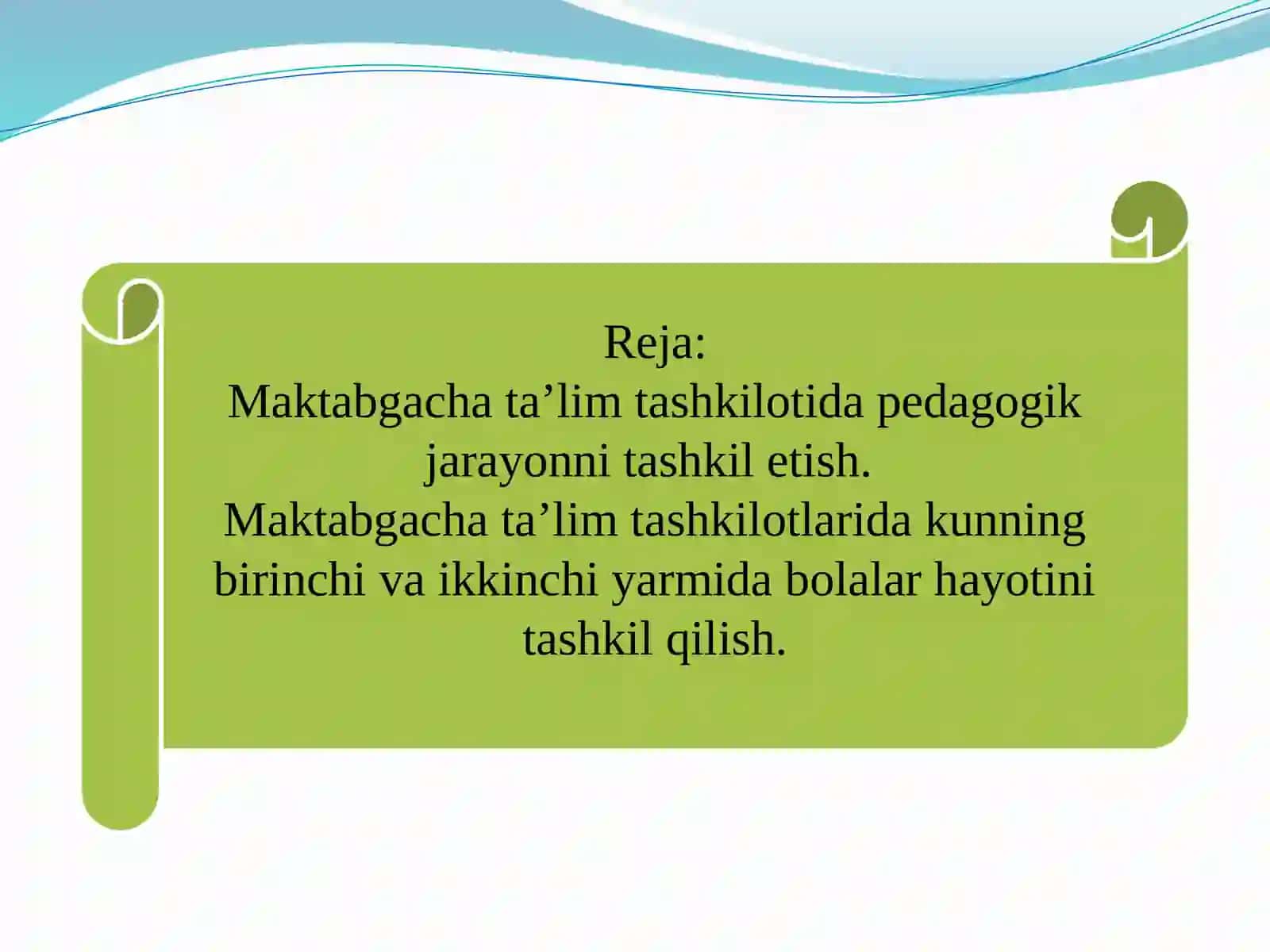 Maktabgachata’lim tashkilotlarida o‘quv faoliyatini tashkil etish 2