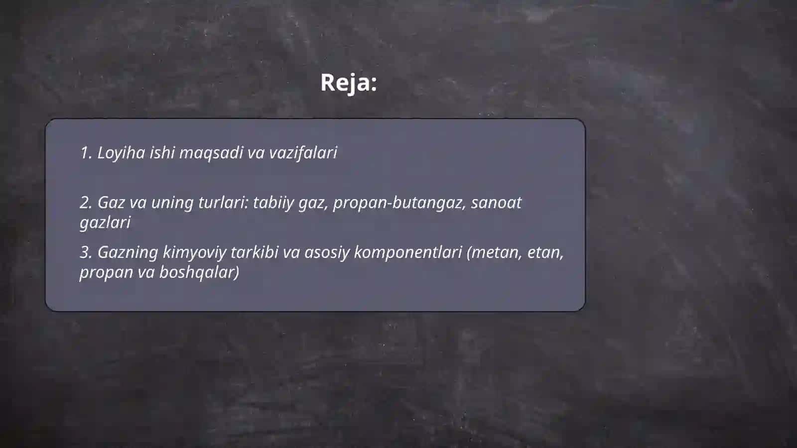 Biznes reja yaratish 2