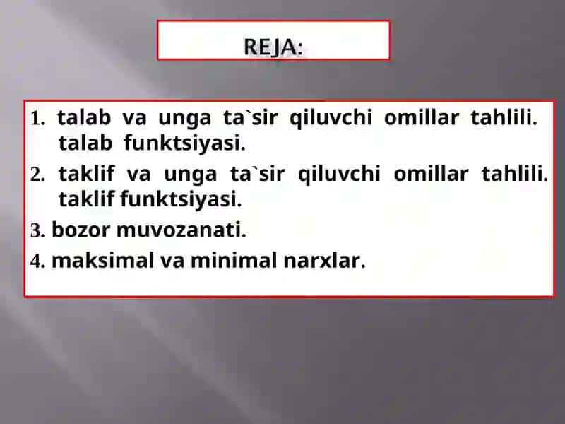 talab va taklif tahlili asoslari 2
