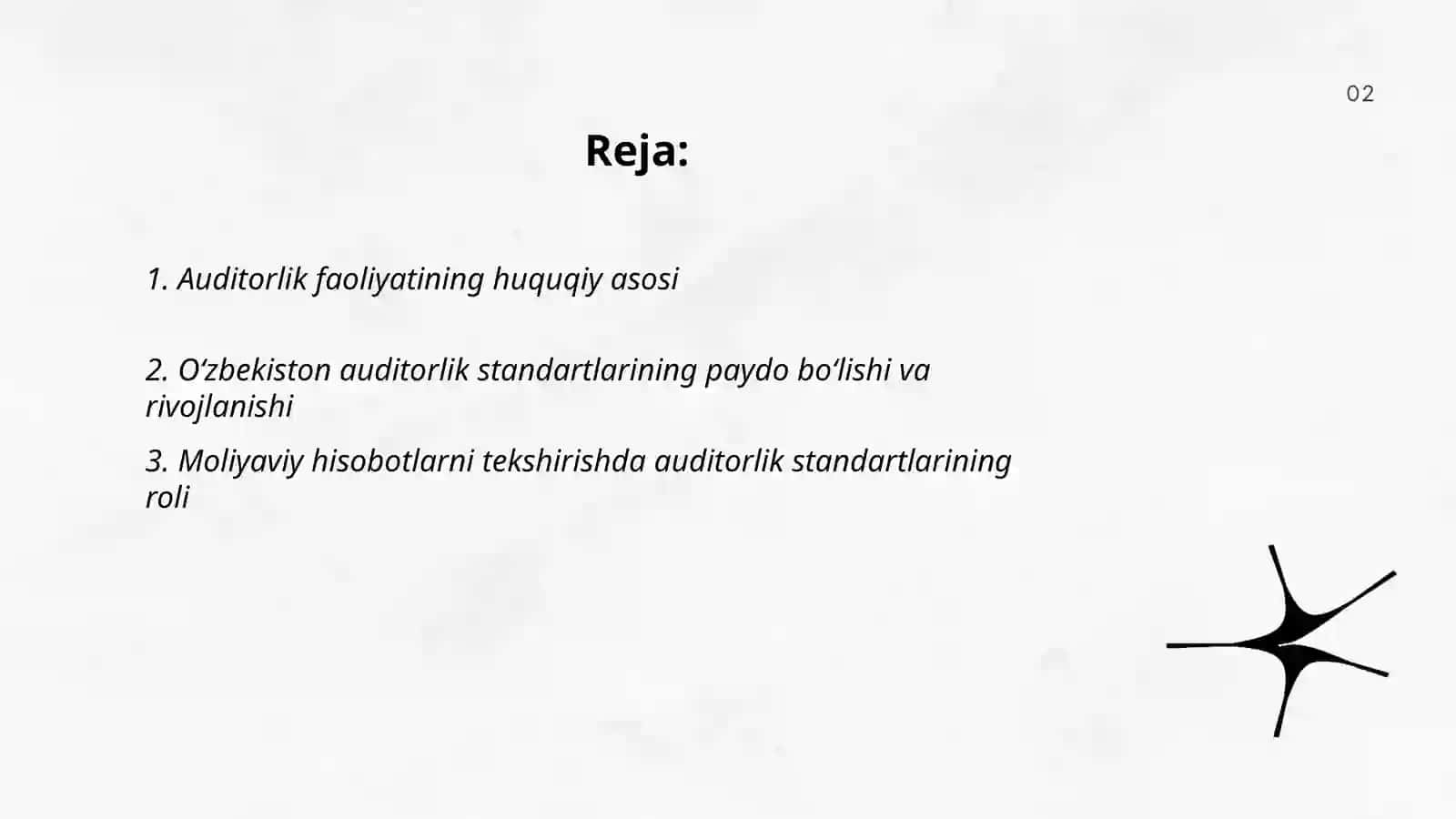Oʻzbekistonda auditorlik standartlari 2