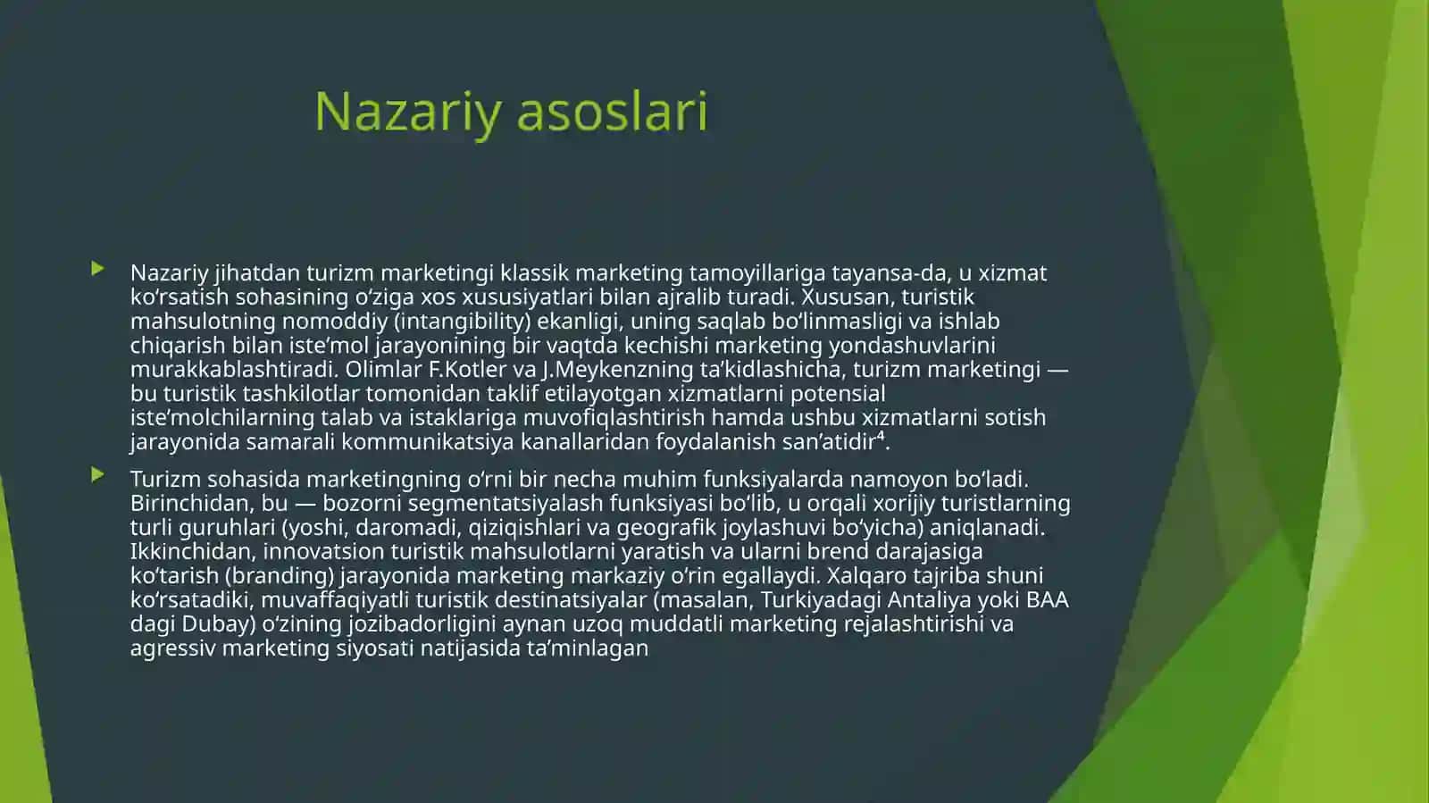 Horijiy turistlar oqimini oshirishda marketing rejalashtirish.pptx 2