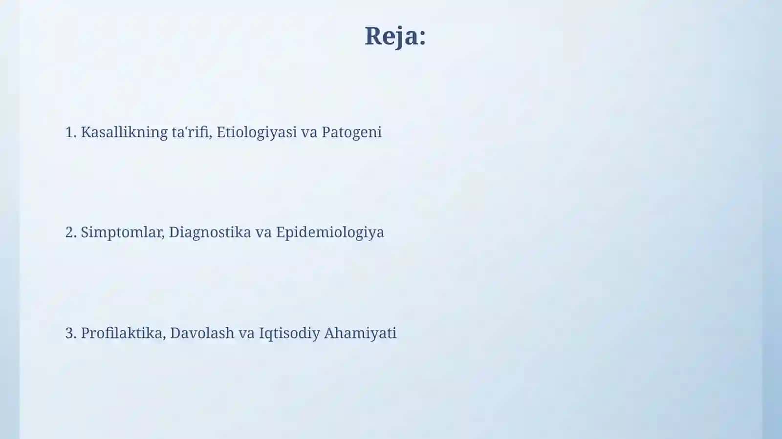 Soxta un-shudring kasalligi 2