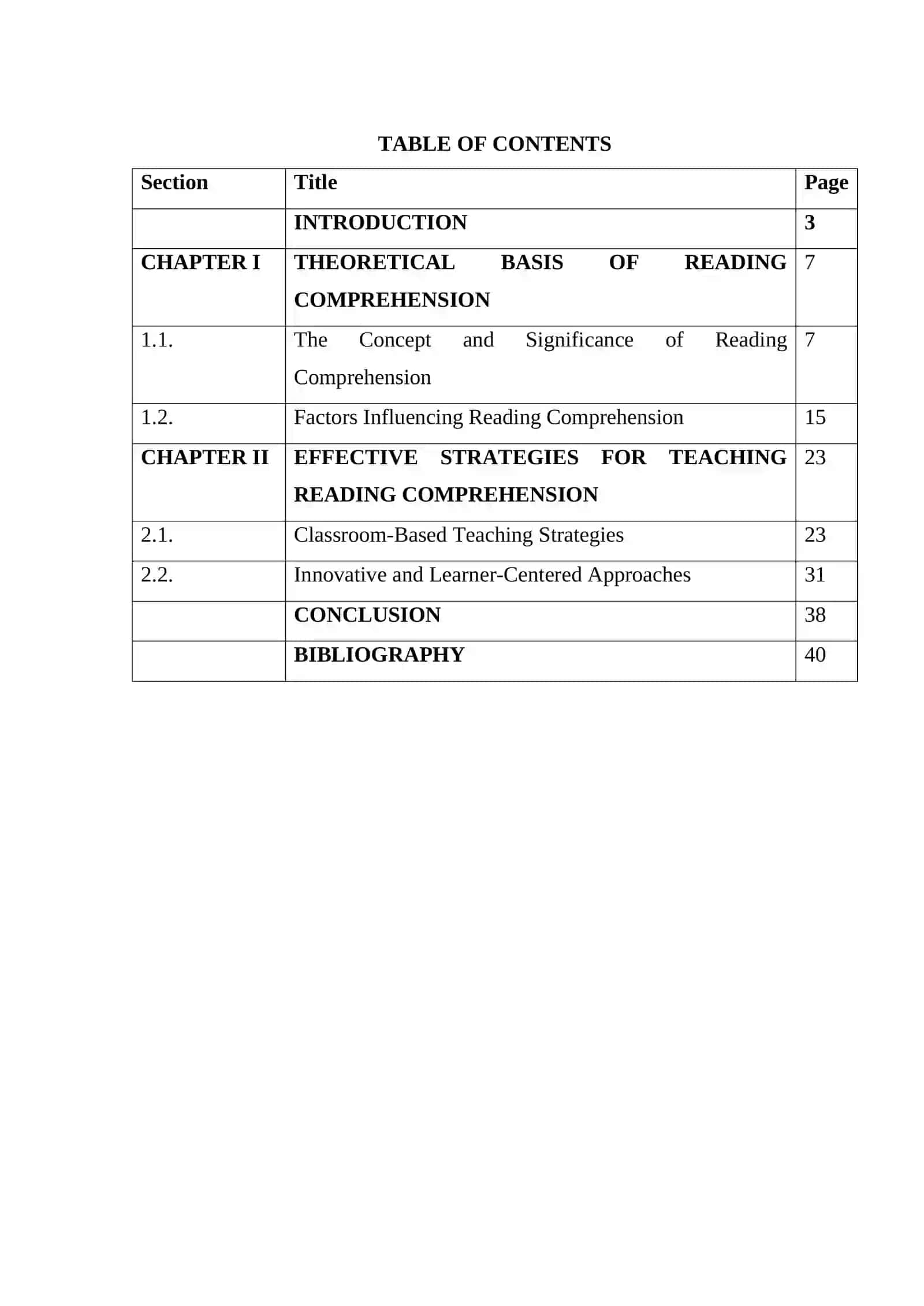 Strategies for Teaching Reading Comprehension 2