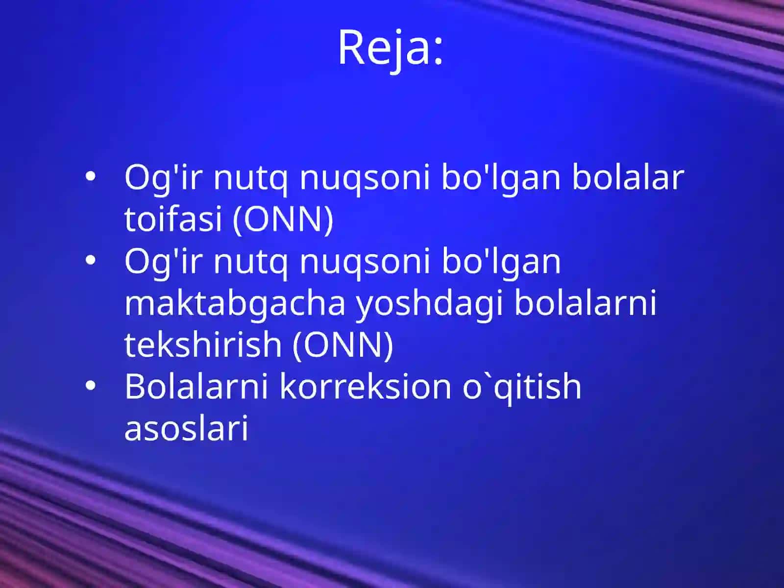 Og'ir nutq nuqsoniga ega bo‘lgan bolalarning komleks reabilitatsiya qilishning asosiy yo‘nalishlari 2