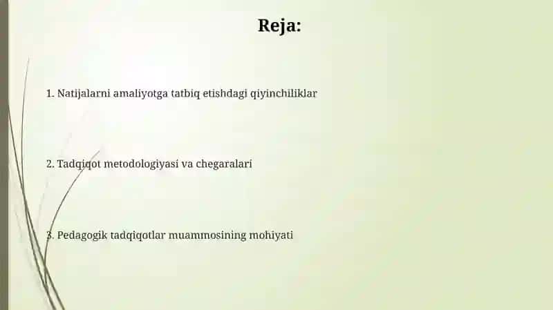 Pedagogik tadqiqotning muammosi 2