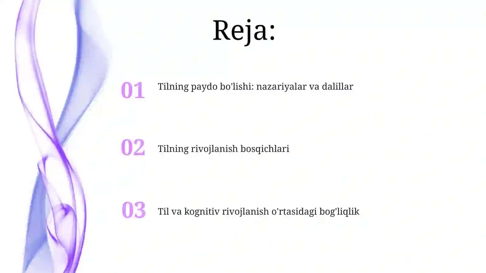 Tilning paydo boʻlishi va taraqqiyoti 2