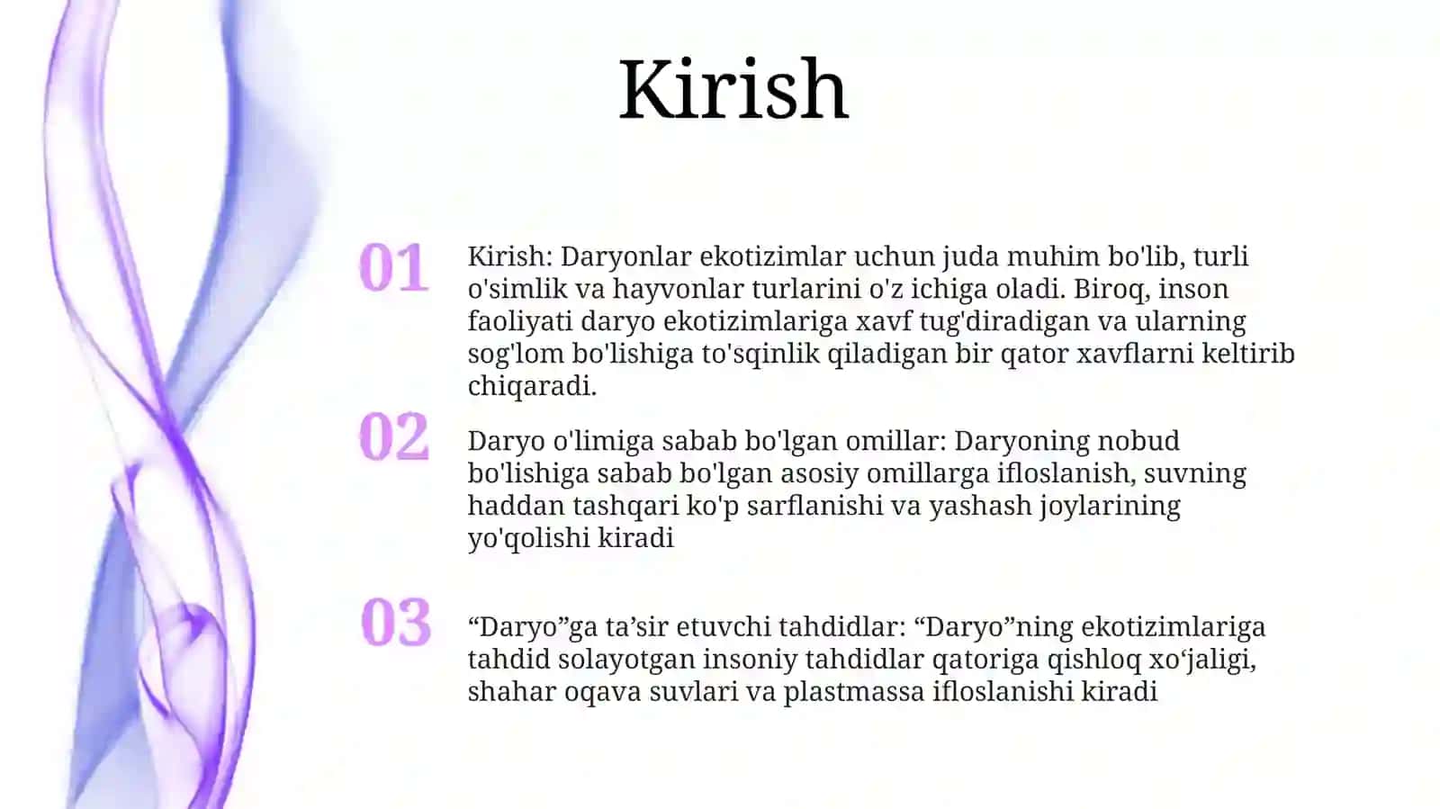 Daryo Oqimining Hosil Bolish Va Unga Tasir Etuvchi Omillar 2