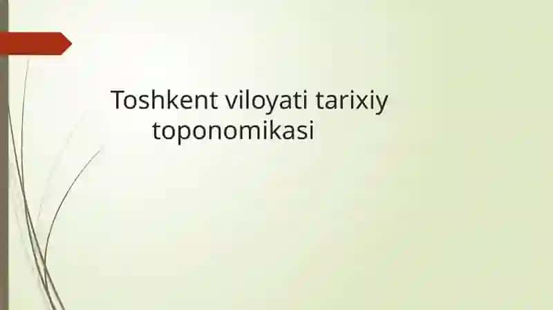 O'zbekiston toponomikasi 2