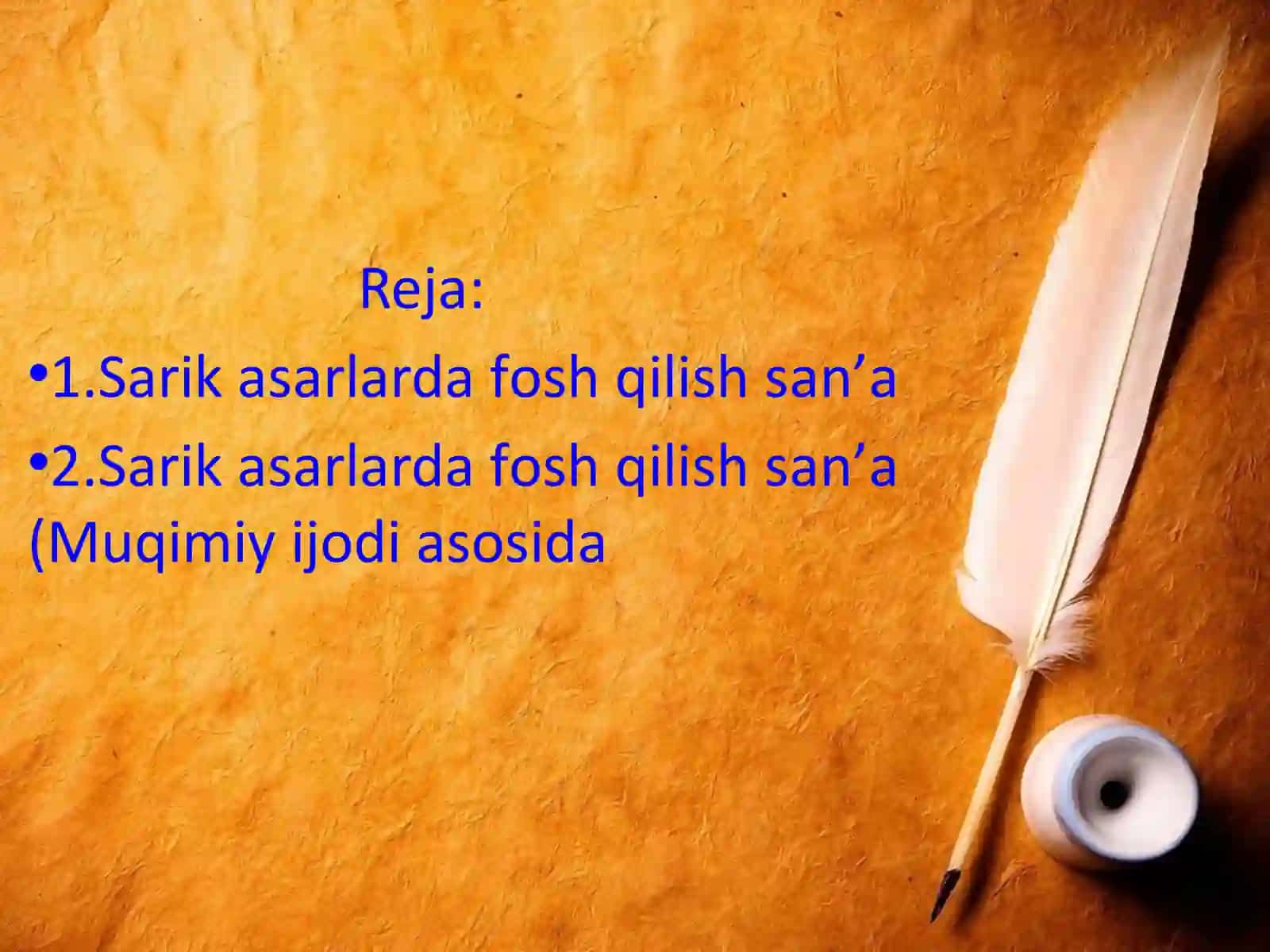 Sаtirik аsаrlаrdа fоsh qilish sаn’аti(Muqimiy ijоdi аsоsidа) 2