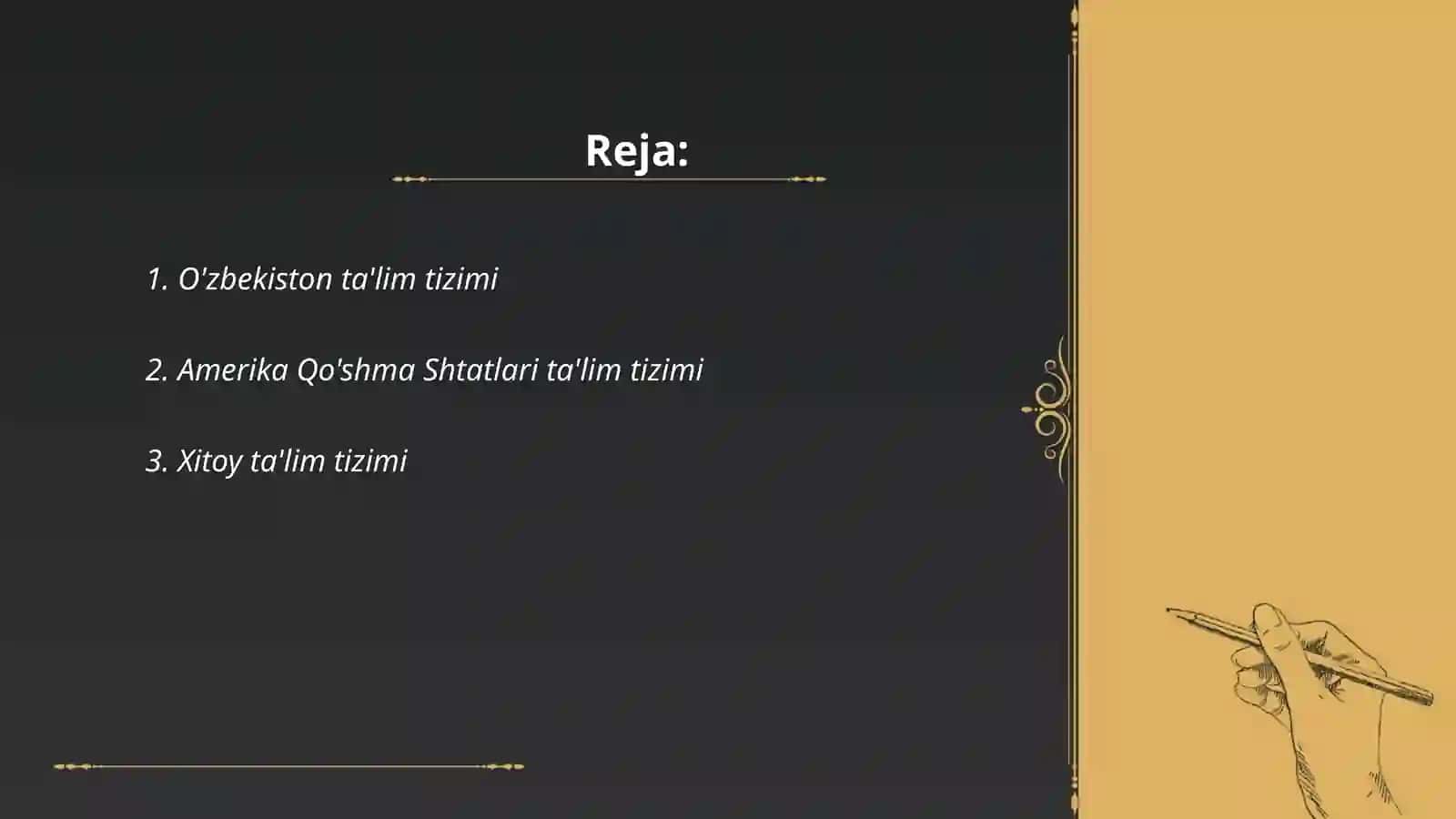 O'zbekiston ta'lim tizimi 2