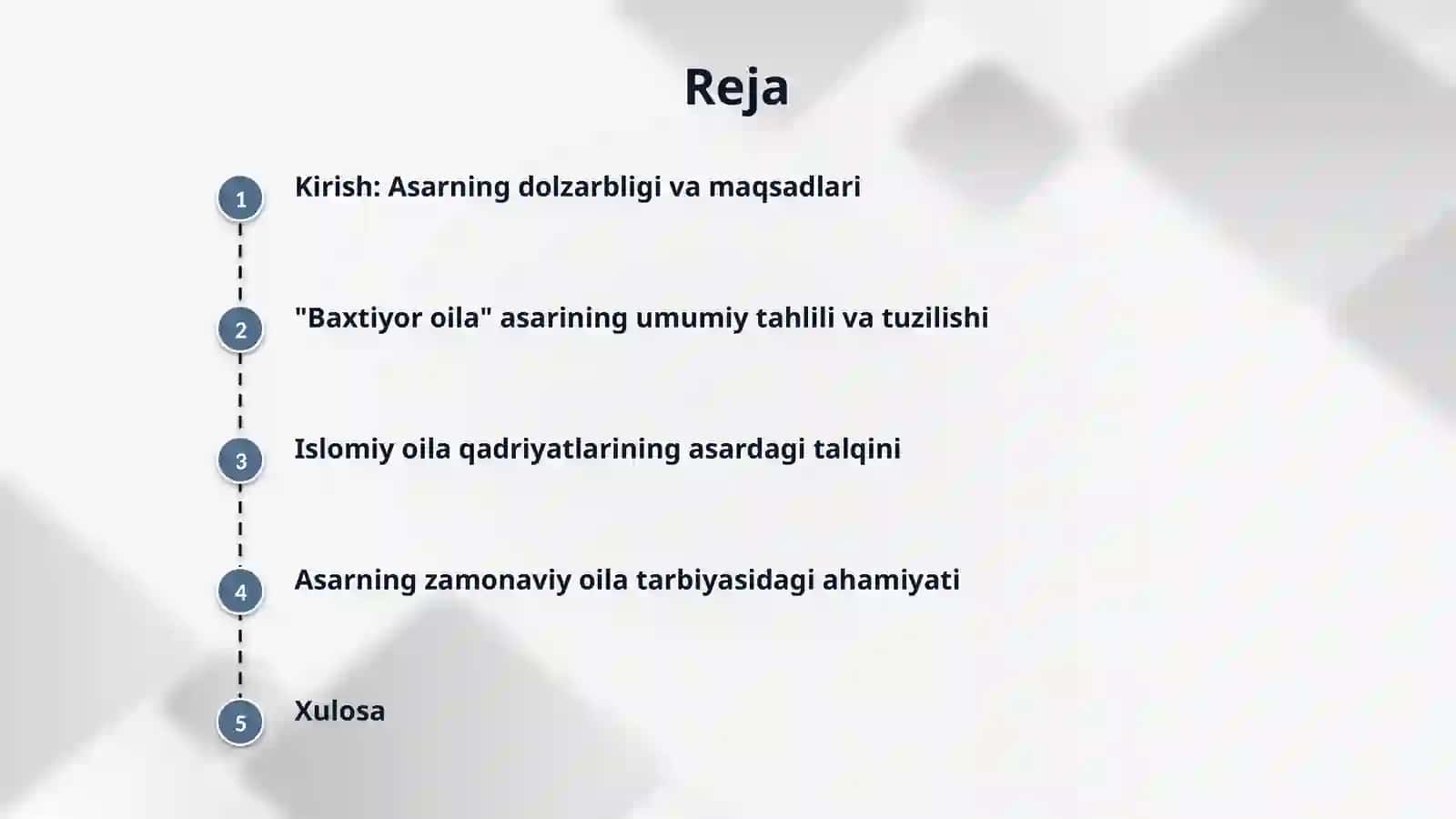 Shayx Muhammad Sodiq Muhammad Yusufning "Baxtiyor oila" asarida islom qadriyatlarining talqini 2