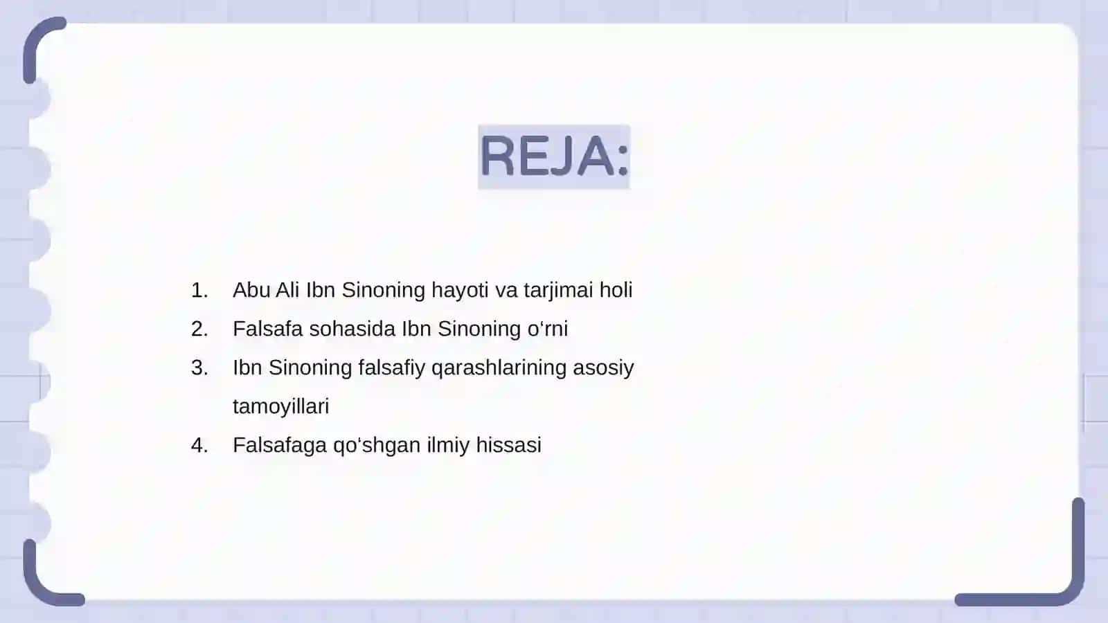 Abu Ali Ibn Sinoning falsafaga qoʻshgan hissasi va falsafaviy qarashlari 2