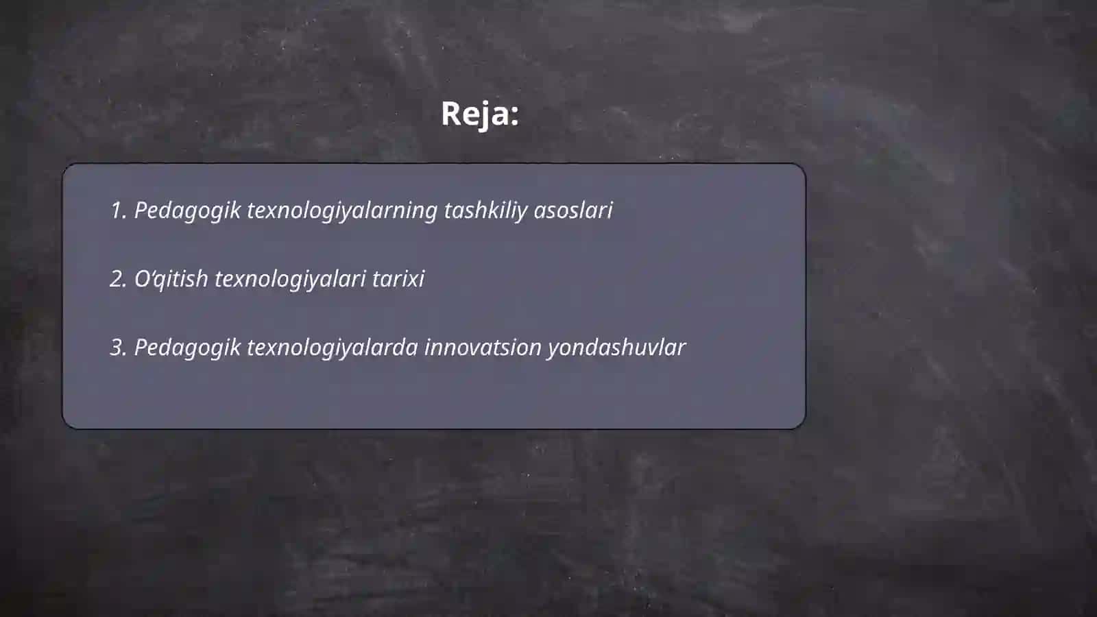 Pedagogik texnologiyalarning yaratilish tarixi 2