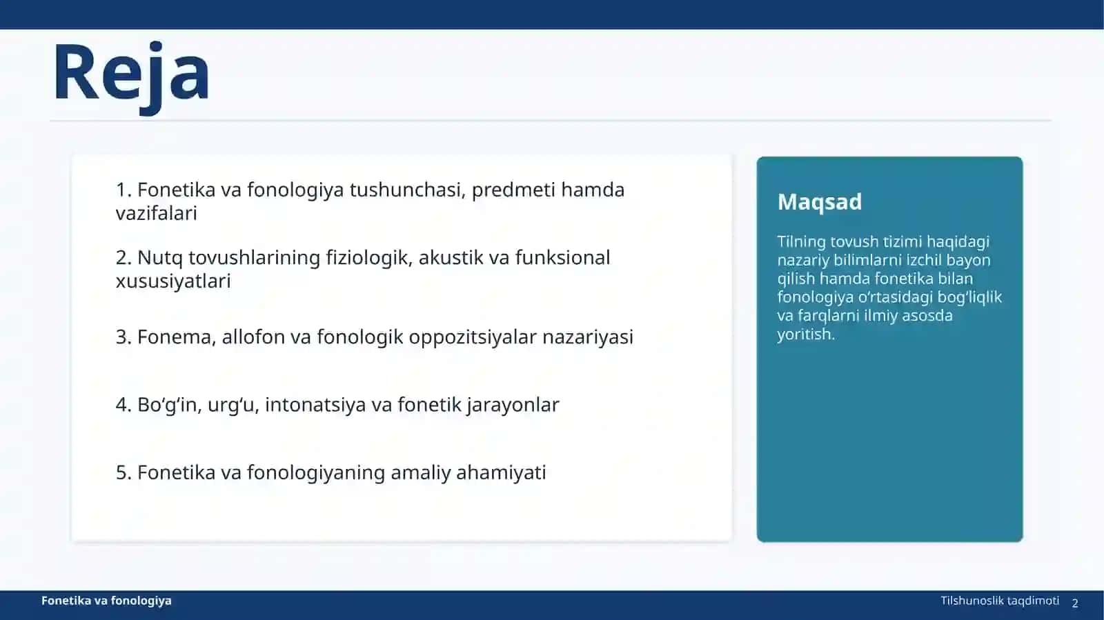 FONETIKA VA FONOLOGIYA 2