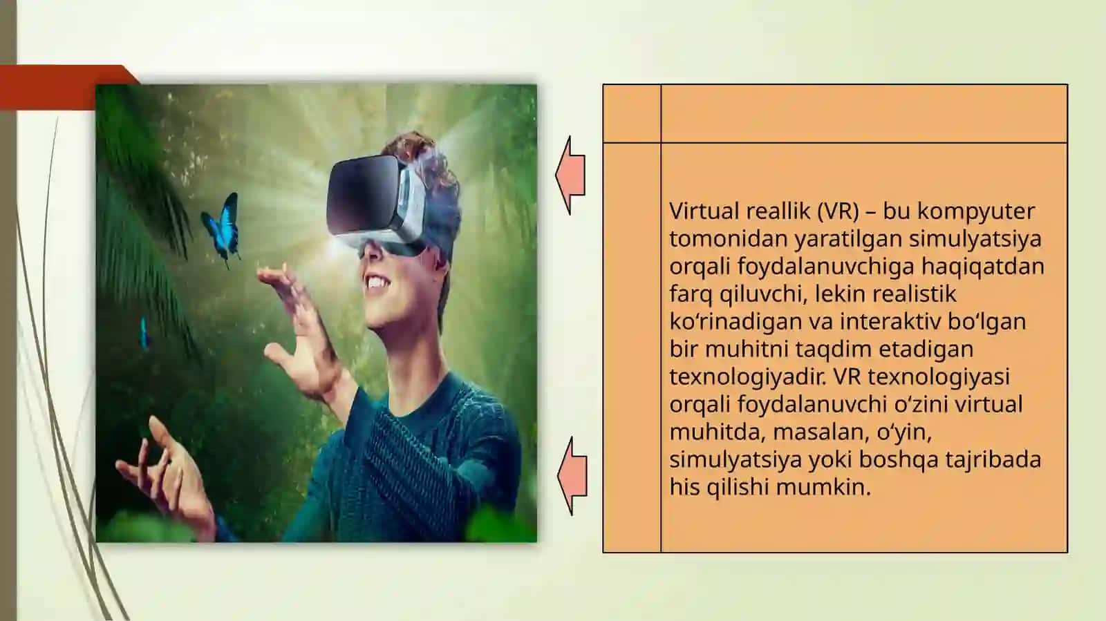 Virtualreallik(VR)ilovalaribilanishlash 2
