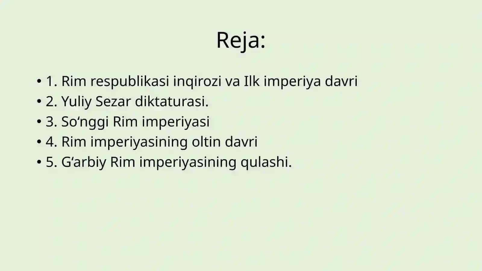 Qadimgi Rim 2