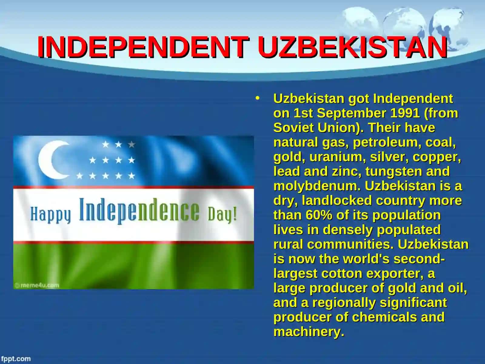 Independence day of Uzbekistan 2