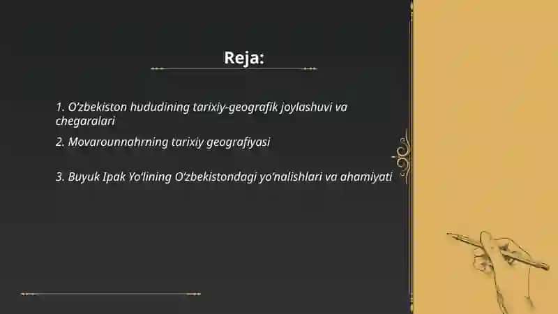 Oʻzbekiston Respublikasining tarixiy geografiyasi 2