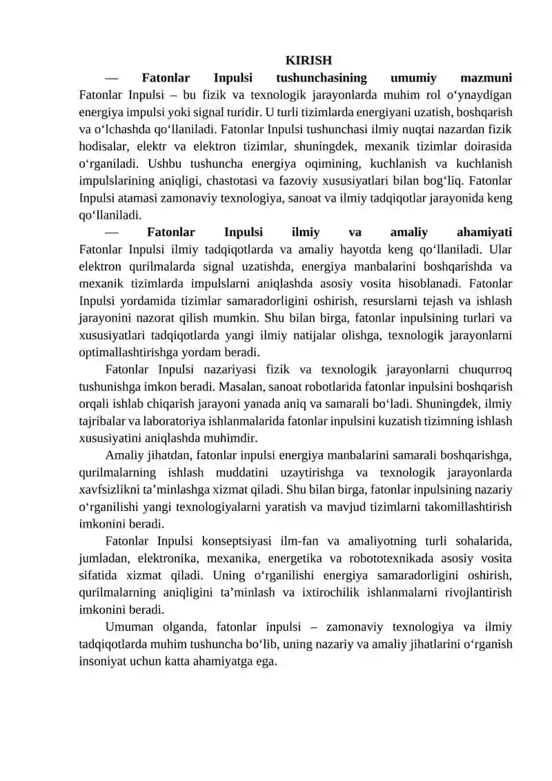 Fatonlar Inpulsi 2