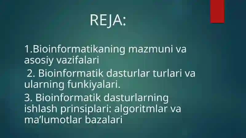 biokimyo va malekular biologiya 2
