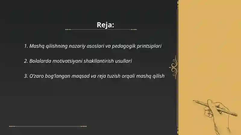 Mashq qilish usuli: bolalarda koʻnikma va odatlarni rivojlantirish 2