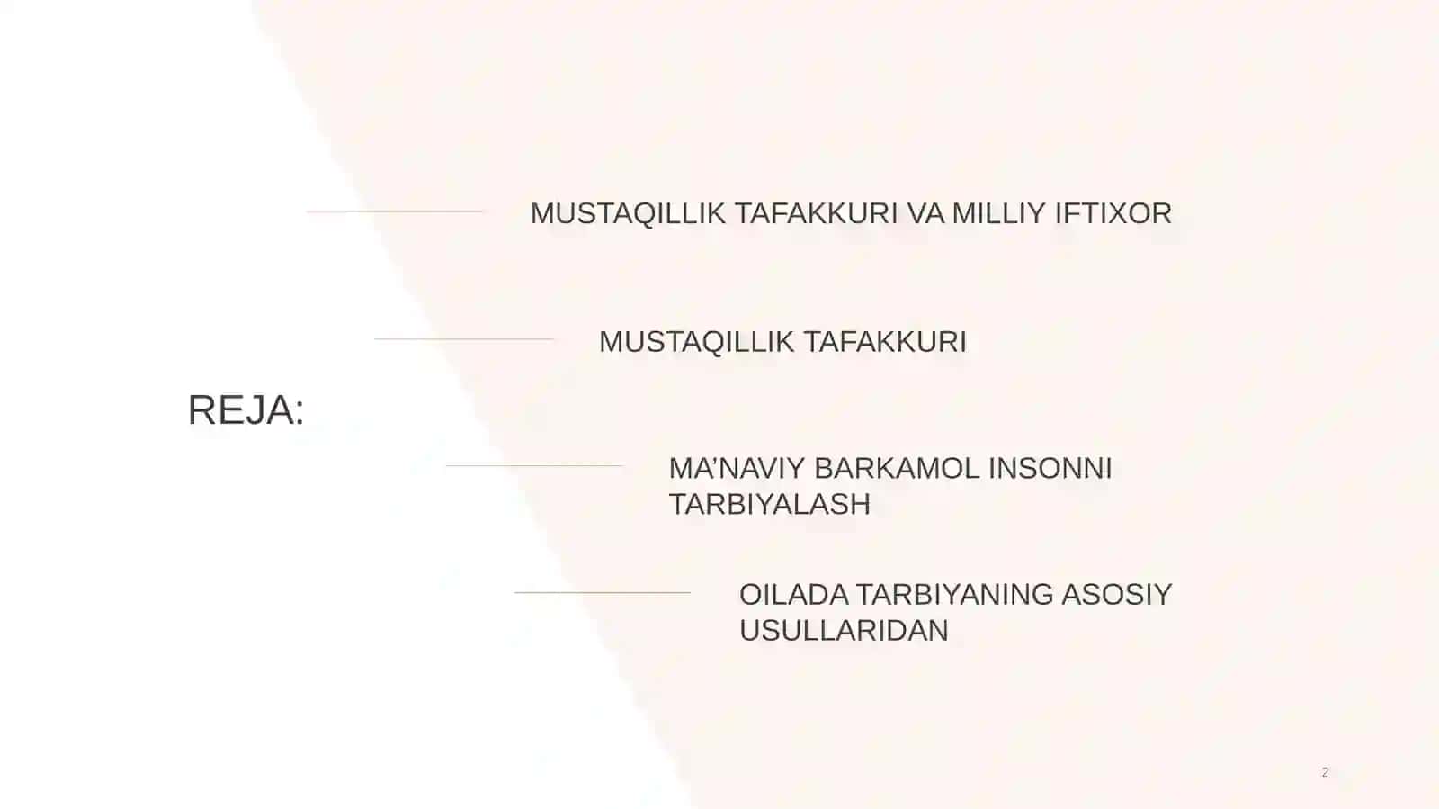 OILADA BOLALARNI VATANPARVARLIK RUHIDA TARBIYALASHNING SHAKL, METOD VA VOSITALARI 2