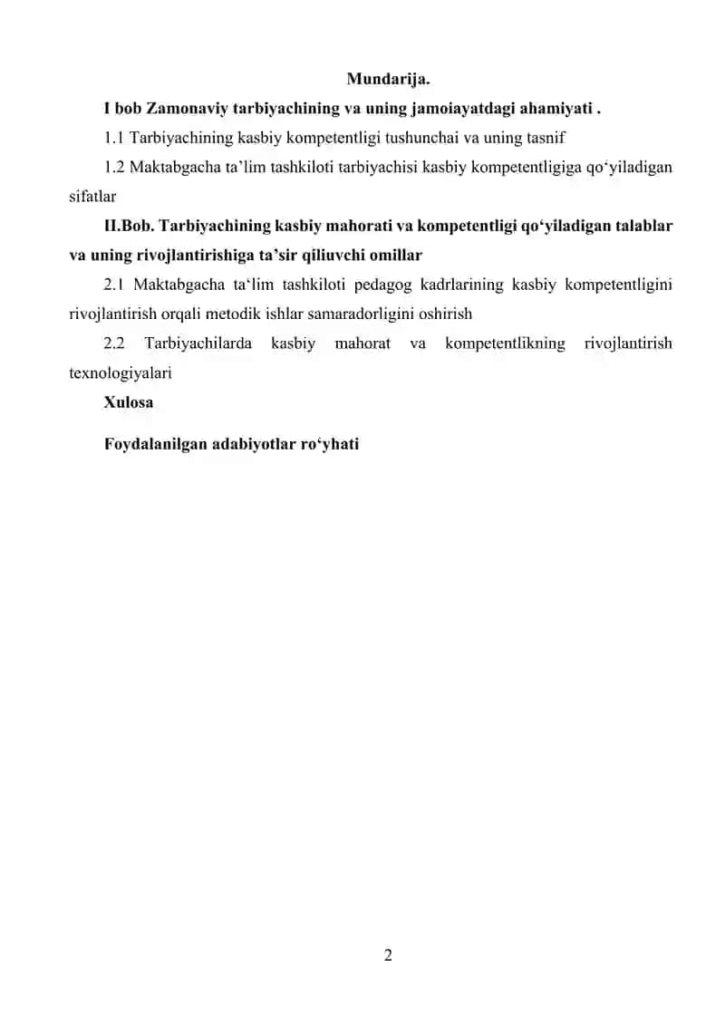 Tarbiyachi va uning jamiyatda tutgan o‘rni 2