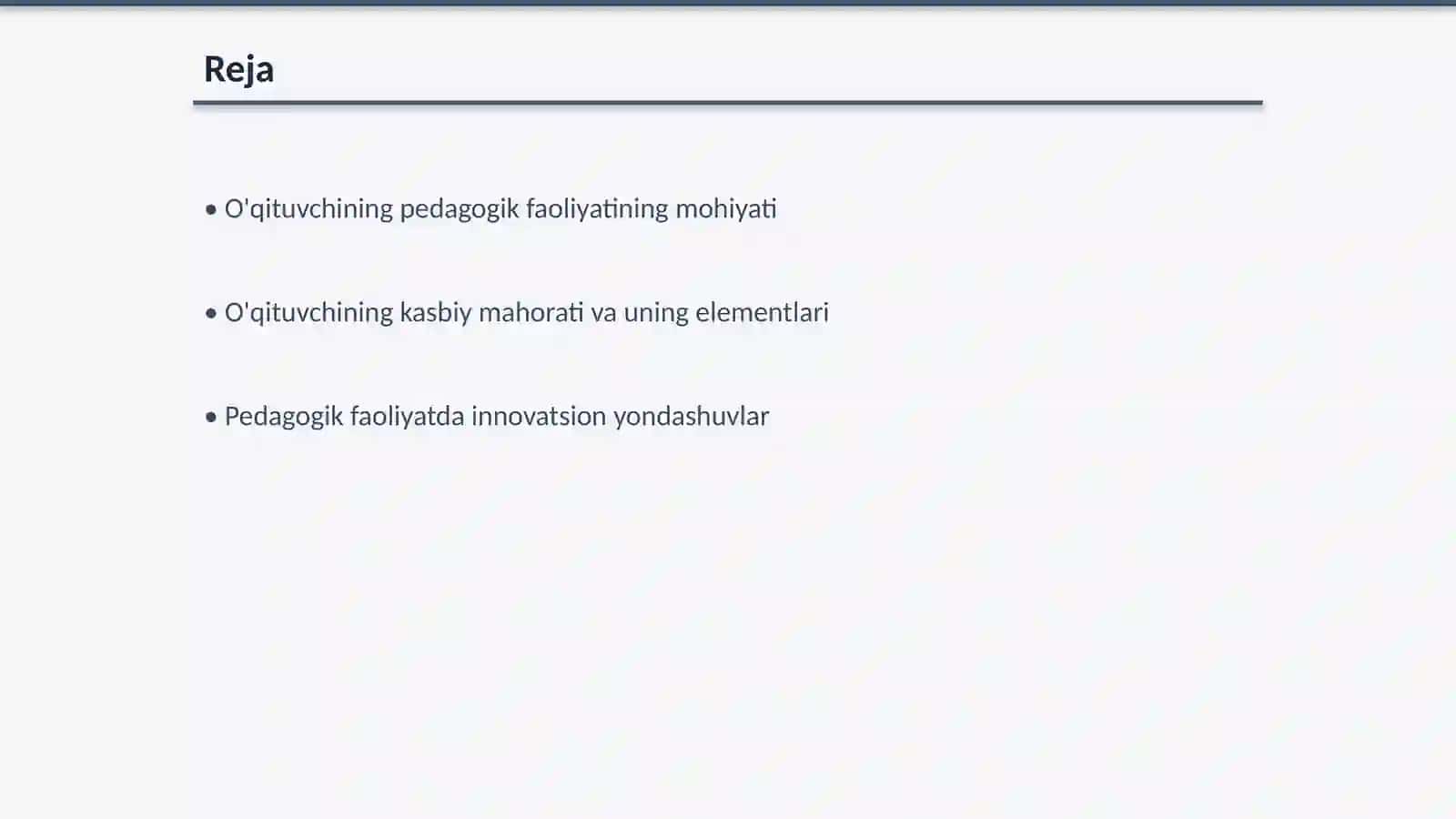 Oʻqituvchining pedogogik faoliyati.Kasbiy mahorati 2