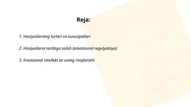 Hissiyot va iroda 2