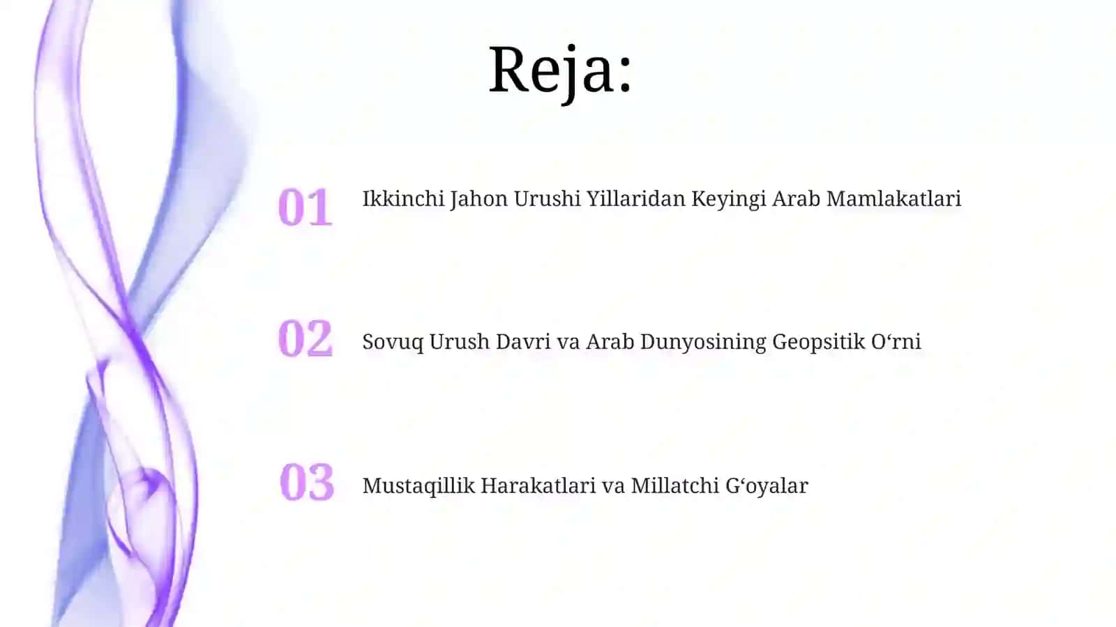 Ikkinchi Jahon Urushi Yillaridan Keyingi Arab Mamlakatlari 2