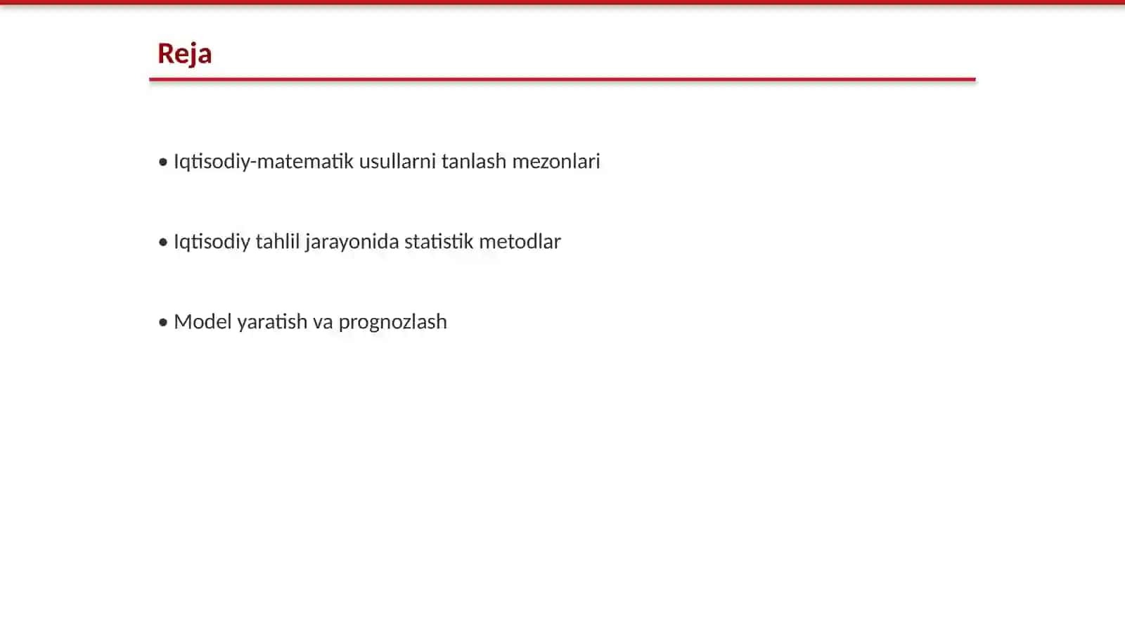 Iqtisodiy tahlilda iqtisodiy-matematik usullarini qo'llashning zaruriyati 2